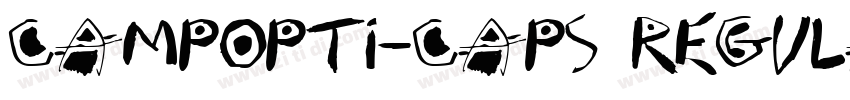 CampOpti-Caps Regula字体转换